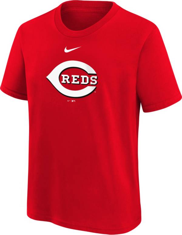 MLB Team Apparel Little Kids' Cincinnati Reds Red Logo T-Shirt