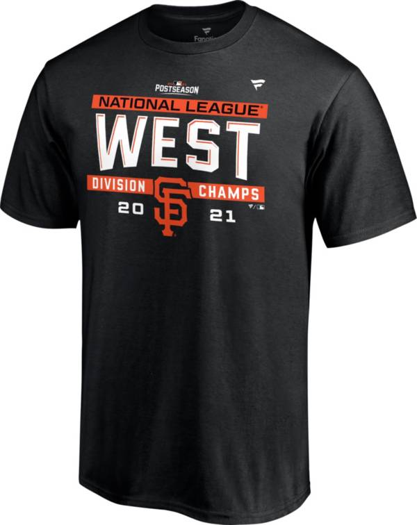 MLB Team Apparel Youth San Francisco Giants 2021 Division Champions Authentic Collection T-Shirt