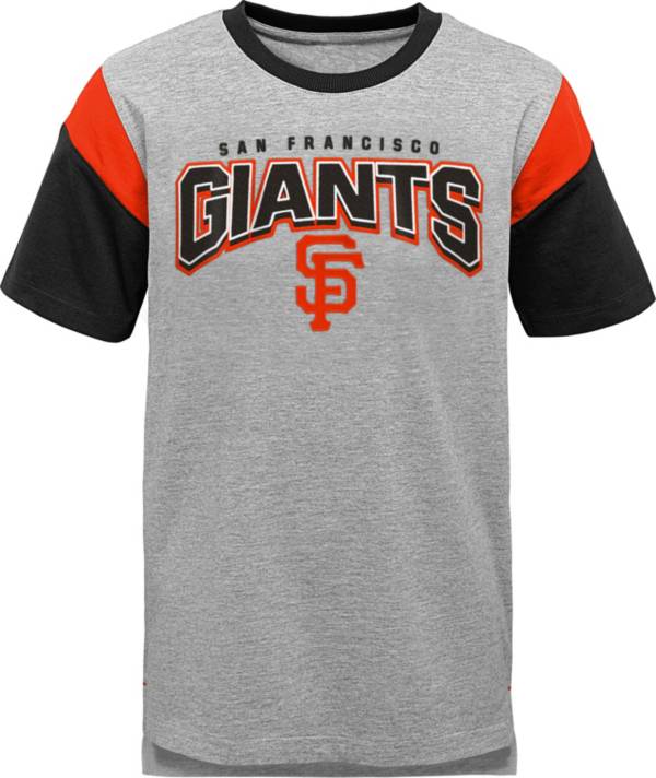 MLB Team Apparel Youth San Francisco Giants Grey Winner T-Shirt