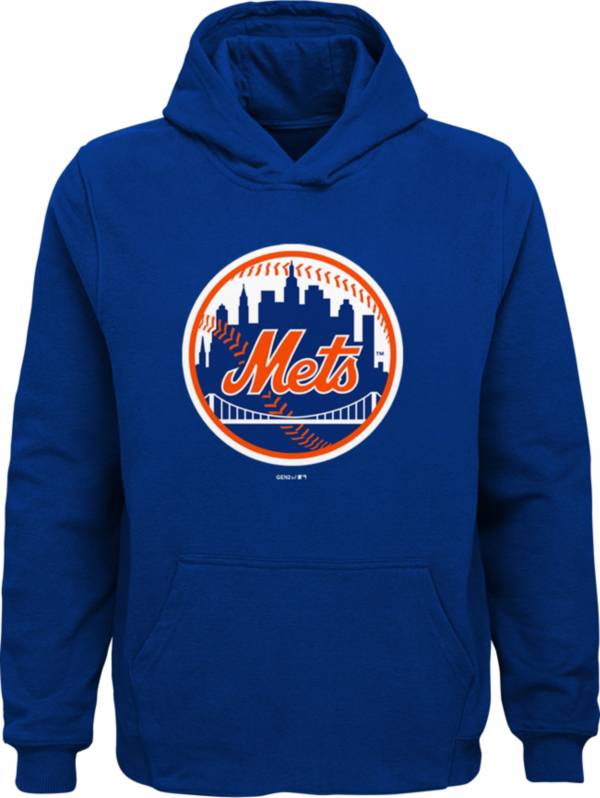 MLB Team Apparel Youth New York Mets Blue Hoodie product image