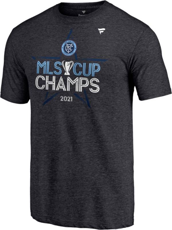 MLS '21 MLS Cup Champions New York City FC Locker Room T-Shirt
