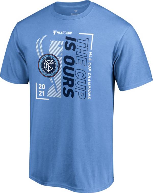 MLS '21 MLS Cup Champions New York City FC Parade T-Shirt