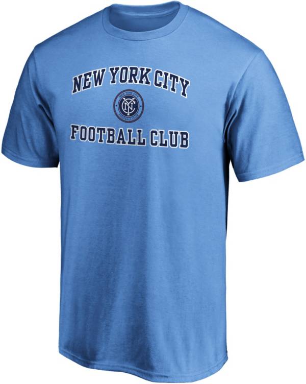 MLS New York City FC Name Blue T-Shirt