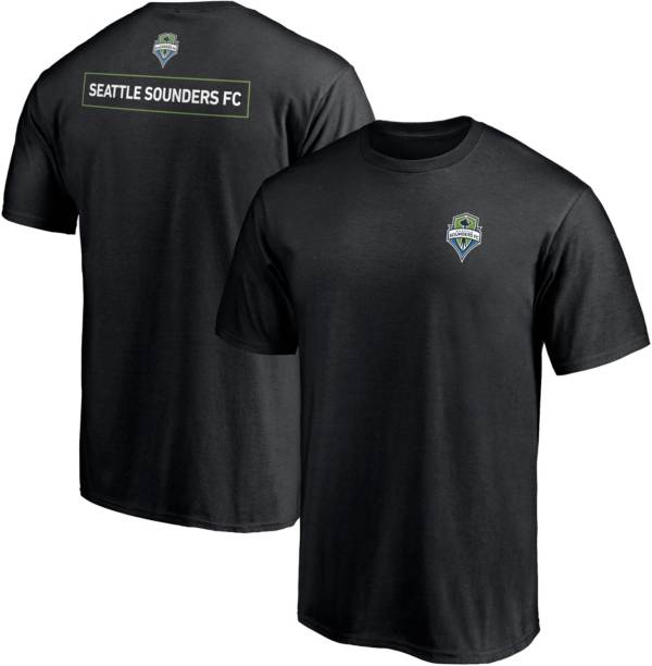 MLS Seattle Sounders Advancing Win Black T-Shirt