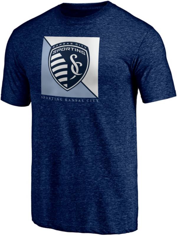 MLS Sporting Kansas City Previbe Navy T-Shirt