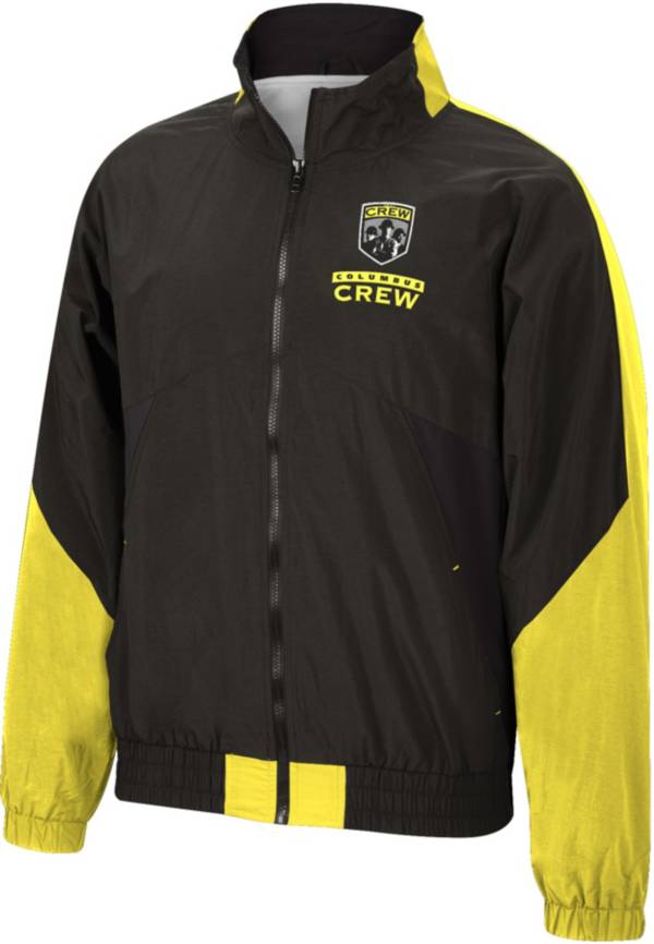 Mitchell & Ness Men's Columbus Crew '96 Retro Victory Black Windbreaker Jacket