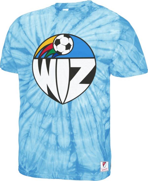 Mitchell & Ness Kansas City Wizards Retro Script Blue T-Shirt product image