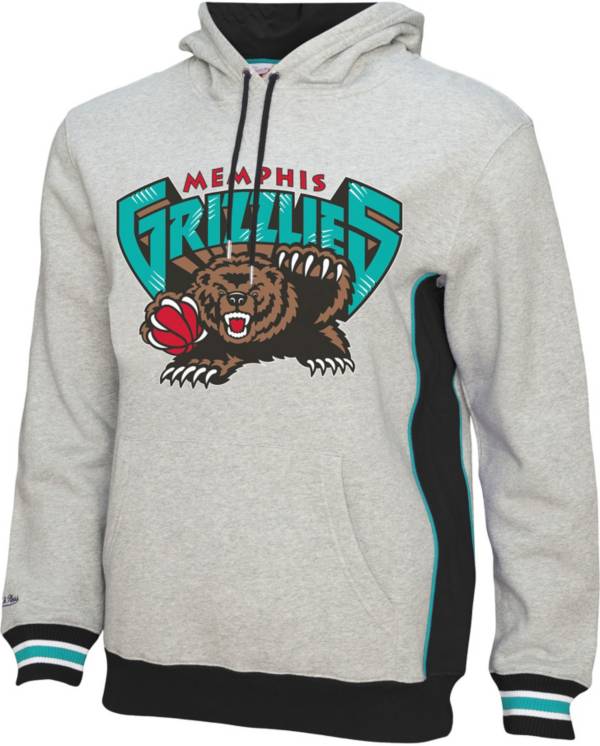 Mitchell & Ness Men's Memphis Grizzlies Grey Fleece Hoodie