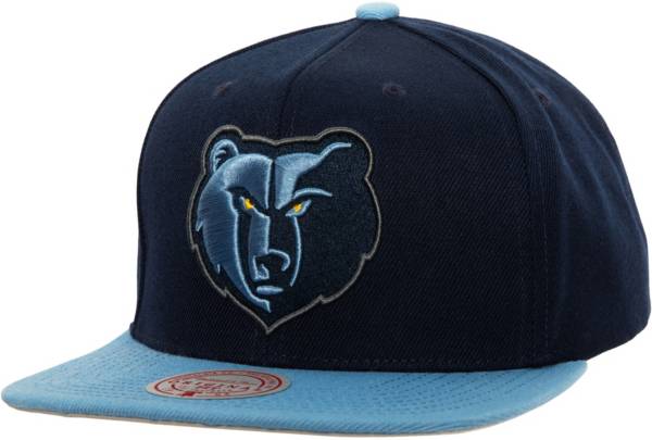 Mitchell & Ness Men's Memphis Grizzlies Navy Snapback Hat