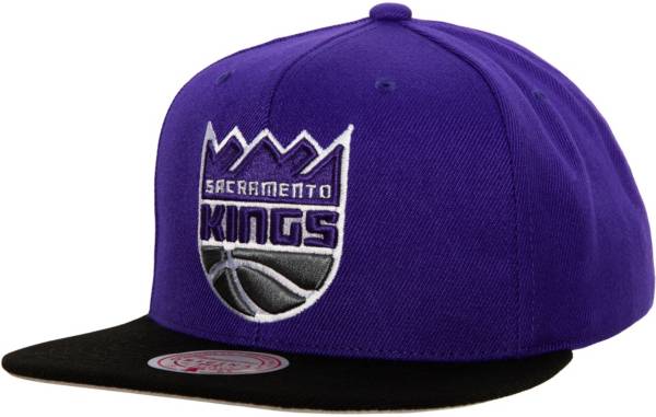 Mitchell & Ness Men's Sacramento Kings Purple Snapback Hat