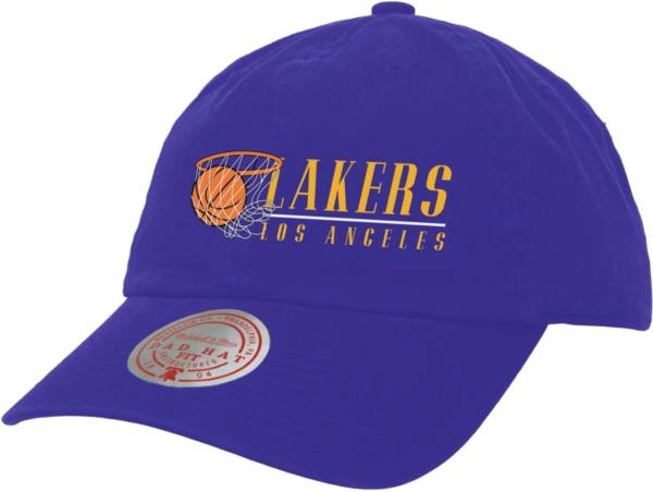 Mitchell & Ness Men's Los Angeles Lakers Purple Dad Hat