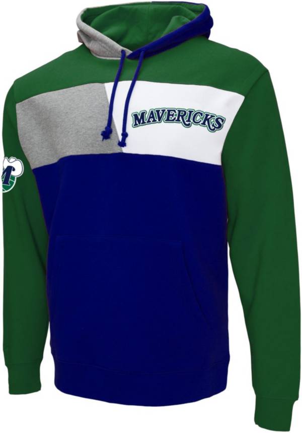 Mitchell & Ness Men's Dallas Mavericks Navy Coach Pullover Hoodie