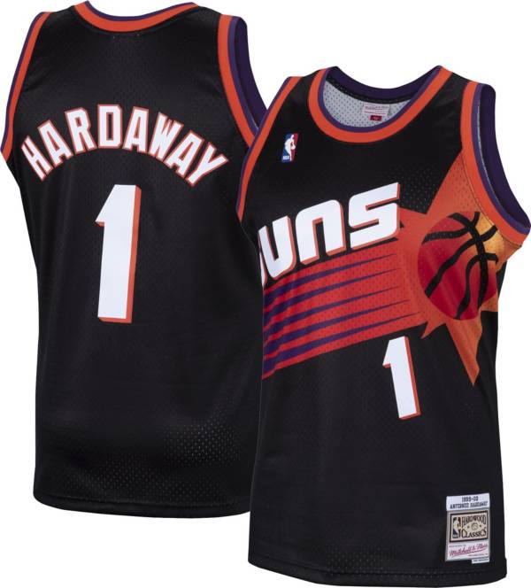 Mitchell & Ness Men's 1999 Phoenix Suns Penny Hardaway #1 Black Hardwood Classics Swingman Jersey