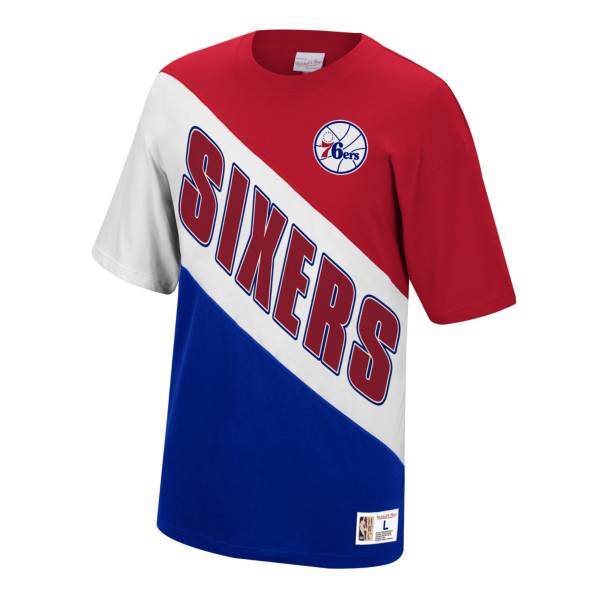 Mitchell & Ness Philadelphia 76ers Play by Play T-Shirt