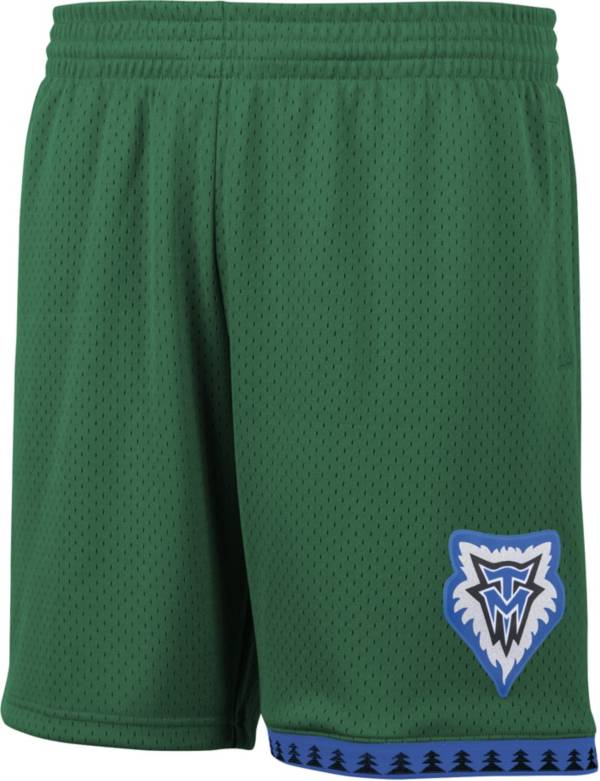 Mitchell & Ness Men's Minnesota Timberwolves Green Reload Swingman Shorts