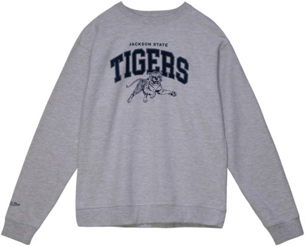 Mitchell & Ness Men's Grambing State Tigers Grey Crew Neck Sweatshirt