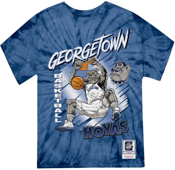 Mitchell & Ness Men's Georgetown Hoyas Blue Hangtime T-Shirt