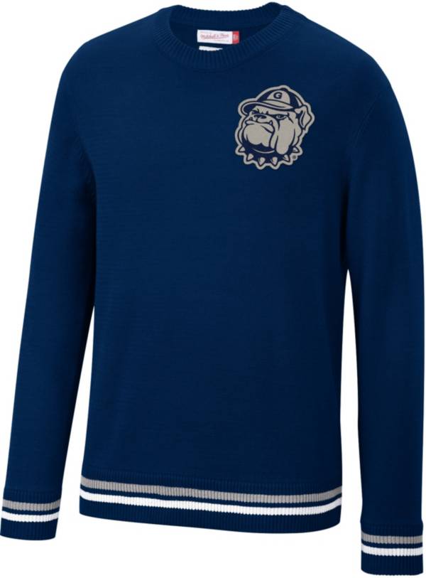 Mitchell & Ness Men's Georgetown Hoyas Blue Team History Sweater