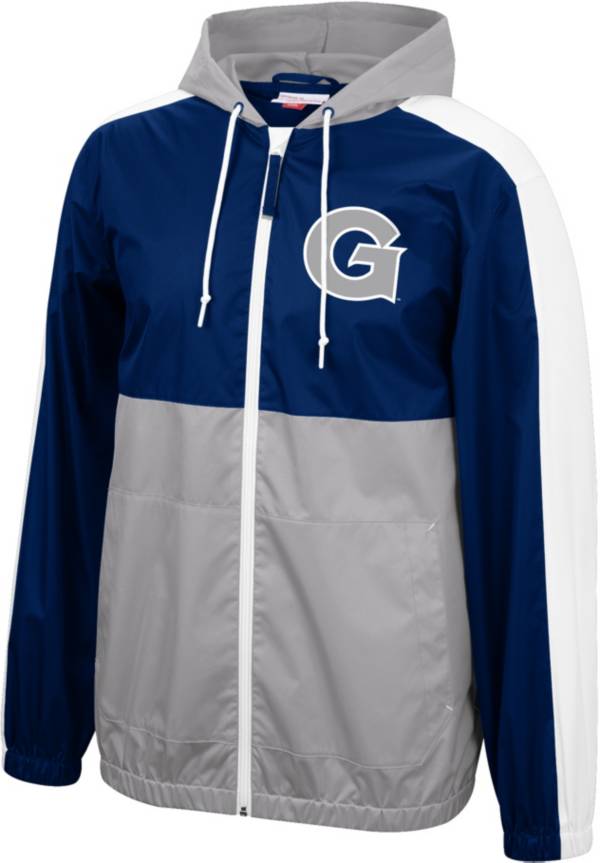Mitchell & Ness Men's Georgetown Hoyas Blue Lightweight Windbreaker Jacket product image