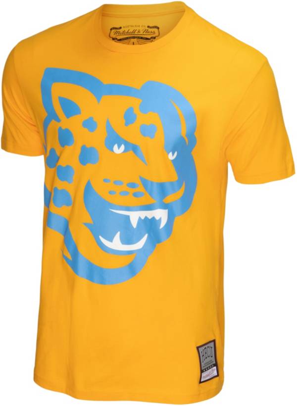 Mitchell & Ness Men's Southern University Jaguars Gold Mascot T-Shirt product image