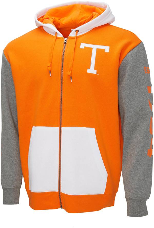 Mitchell & Ness Men's Tennessee Volunteers Tennessee Orange Full-Zip Fleece Hoodie