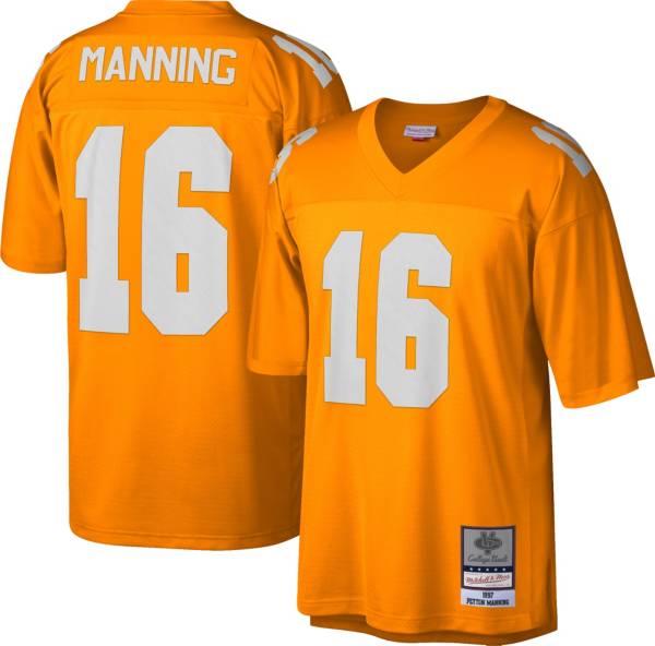 Mitchell & Ness Men's Tennessee Volunteers Peyton Manning #16 1997 Tennessee Orange Jersey - Big and Tall