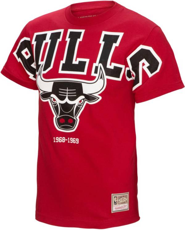 Mitchell & Ness Women's Chicago Bulls Red Logo T-Shirt product image