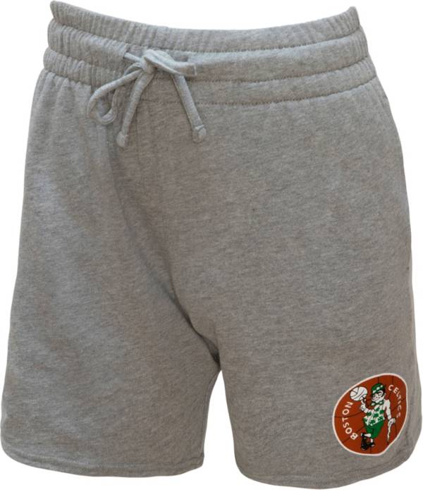 Mitchell & Ness Women's Boston Celtics Grey Logo Shorts product image