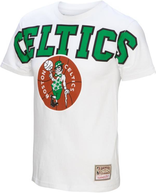 Mitchell & Ness Women's Boston Celtics White Logo T-Shirt product image