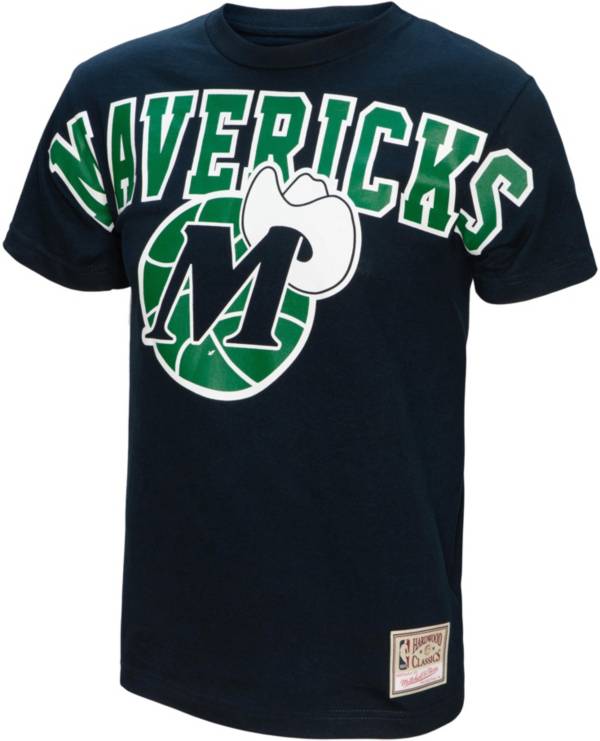 Mitchell & Ness Women's Dallas Mavericks Navy Logo T-Shirt product image