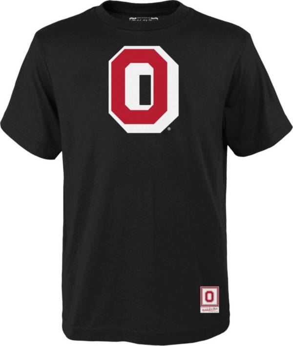 Mitchell & Ness Youth Ohio State Buckeyes Black T-Shirt