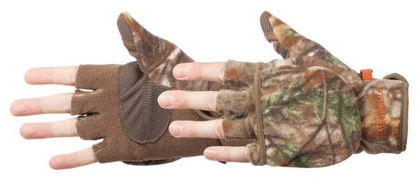 Manzella Men's Bow Hunter Convertible Glomitt Gloves