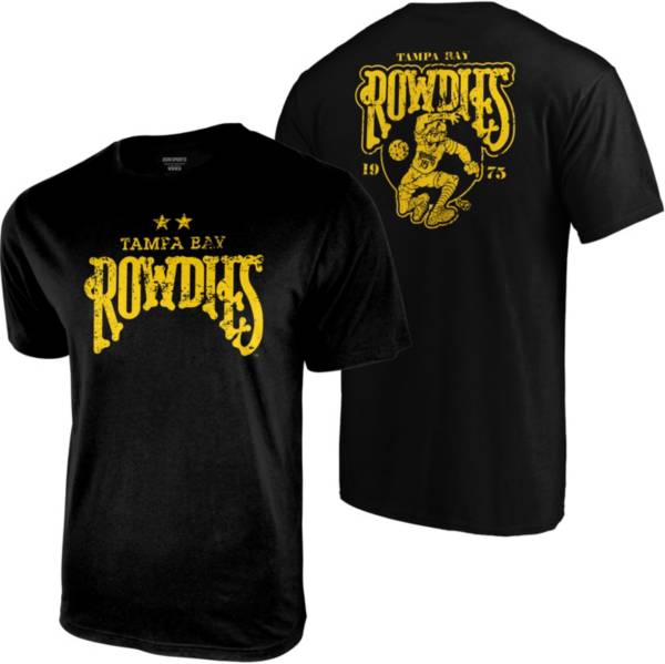 Icon Sports Group Tampa Bay Rowdies 2 Logo Black T-Shirt