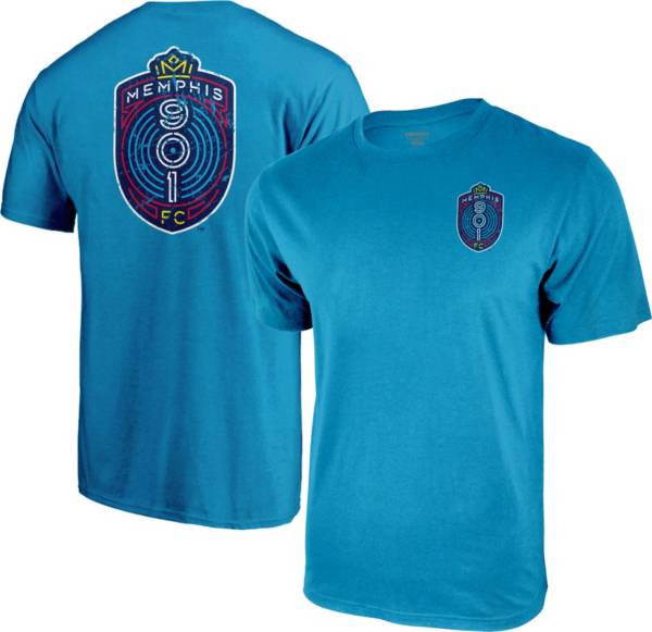 Icon Sports Group Memphis 901 2 Logo Blue T-Shirt