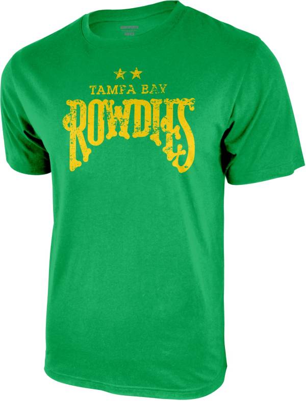 Icon Sports Group Tampa Bay Rowdies Logo Green T-Shirt