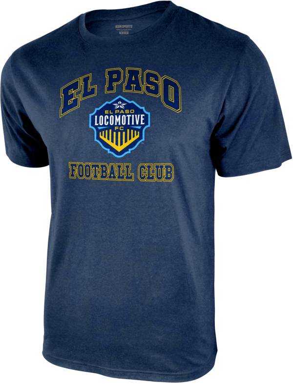 Icon Sports Group El Paso Locomotive FC Logo Navy T-Shirt