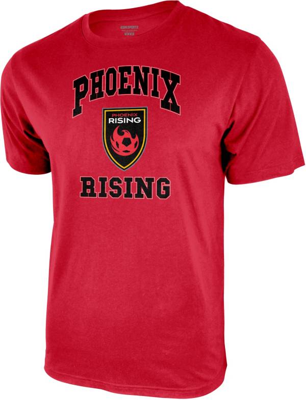 Icon Sports Group Phoenix Rising FC Logo Red T-Shirt