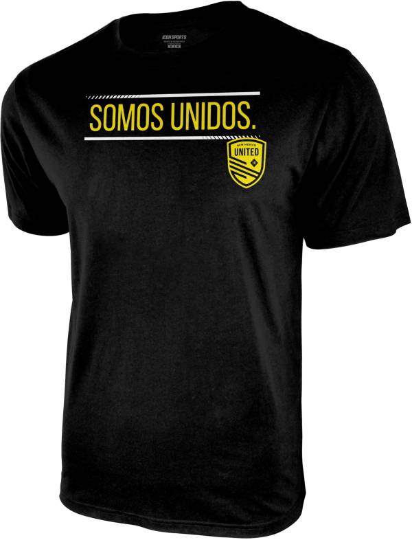 Icon Sports Group New Mexico United Logo Black T-Shirt product image
