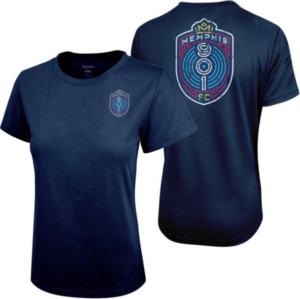 Icon Sports Group Women's Memphis 901 2 Logo Black T-Shirt product image
