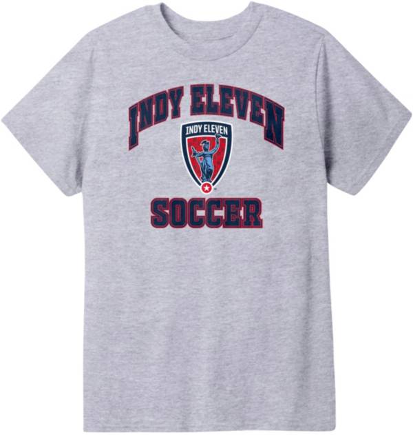 Icon Sports Group Youth Indy Eleven Logo Grey T-Shirt product image