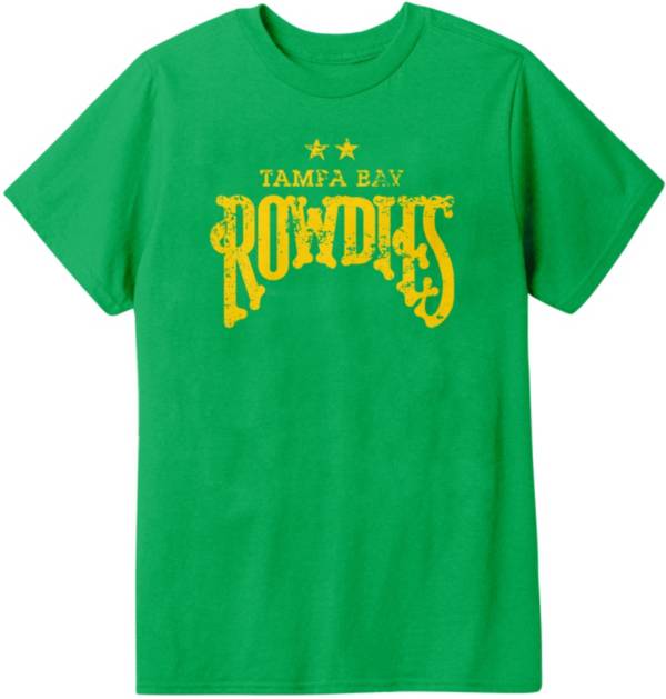 Icon Sports Group Youth Tampa Bay Rowdies Logo Green T-Shirt
