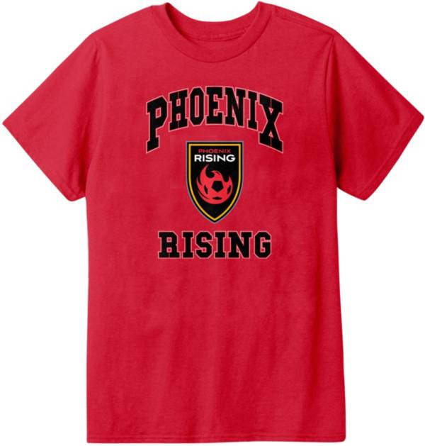 Icon Sports Group Youth Phoenix Rising FC Logo Red T-Shirt