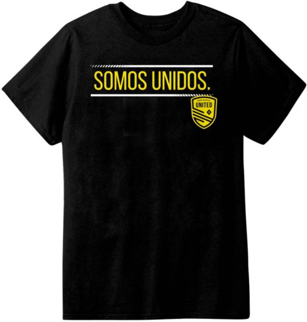 Icon Sports Group Youth New Mexico United Logo Black T-Shirt