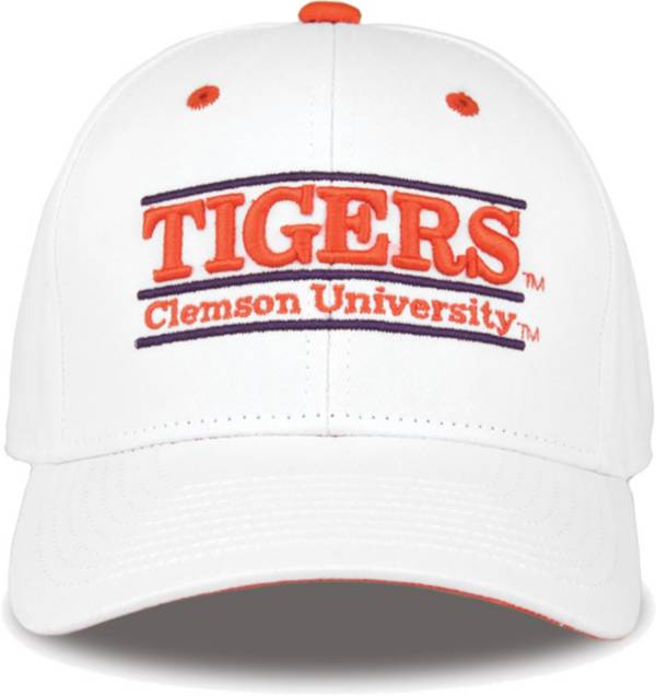 The Game Men's Clemson Tigers White Nickname Adjustable Hat