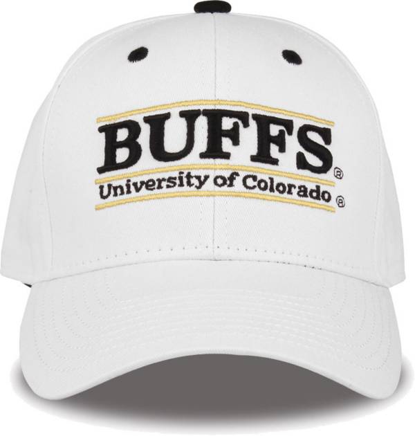 The Game Men's Colorado Buffaloes White Bar Adjustable Hat