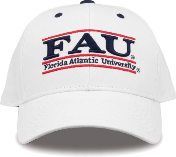 The Game Men's Florida Atlantic Owls White Nickname Adjustable Hat