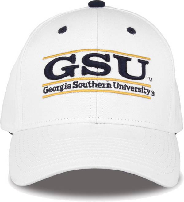 The Game Men's Georgia Southern Eagles White Bar Adjustable Hat