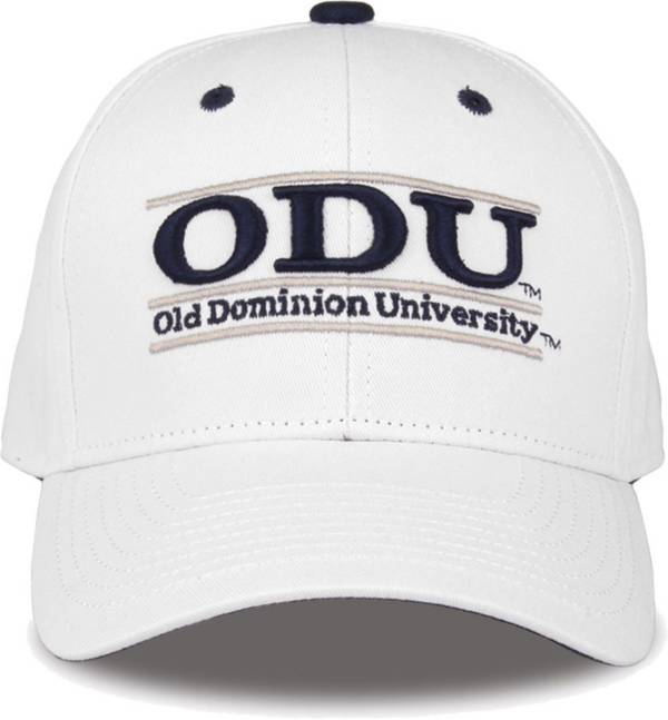 The Game Men's Old Dominion Monarchs White Bar Adjustable Hat