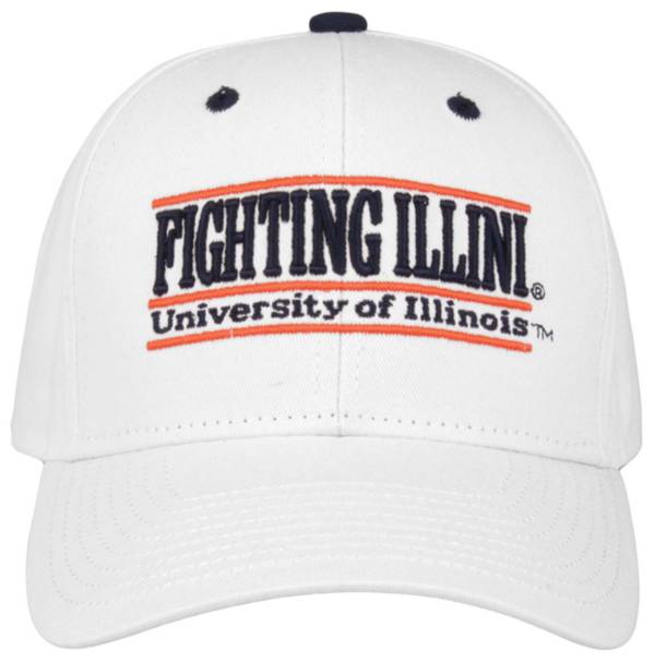 The Game Men's Illinois Fighting Illini White Nickname Adjustable Hat