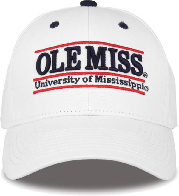 The Game Men's Ole Miss Rebels White Nickname Adjustable Hat product image